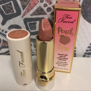 2 for $10 🌸 NIB Too Faced Peach Kisses Lipstick